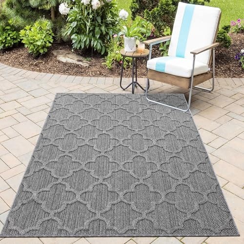 HomebyHome inomhus- och utomhusmatta väderbeständig, beige 80 x 250 cm matta kök, tvättbar kökslöpare, platt väv sisaloptik romb design camping terrass balkong utomhusmatta trädgård