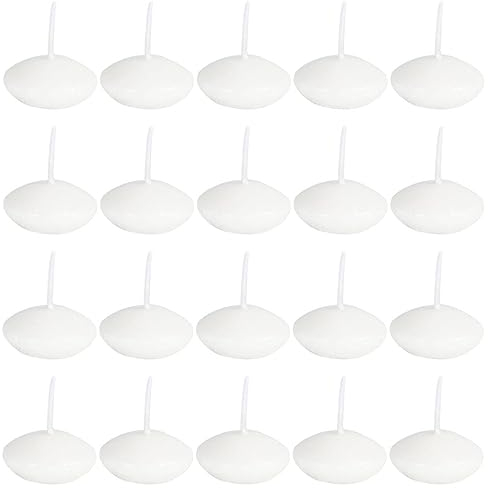 25 candele galleggianti da 8 ore, senza profumo, senza gocciolamento, senza, per vasi cilindrici, decorazioni da tavola per matrimoni, feste in piscina in vacanza