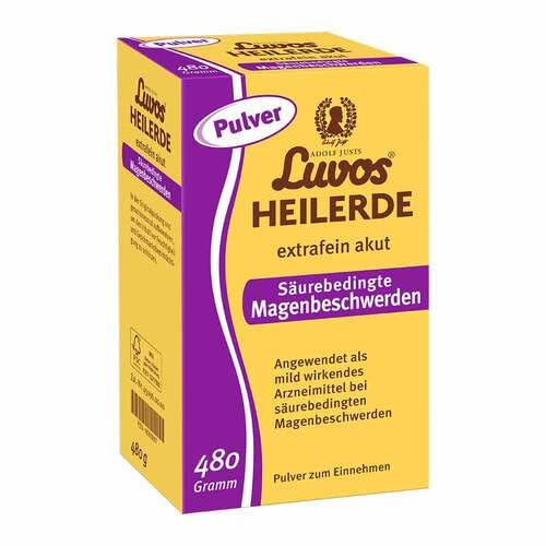 Luvos Heilerde extrafein akut säurebedingte Magenbeschwerden Pulver, 480 g Pulver