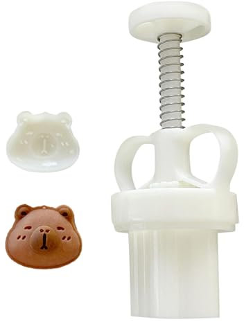 Luna stampo Press - Stampi per biscotti Stampi per biscotti capibara Stampi Stampi | Stampo per crimpare biscotti, taglierina modello di torta, biscotti fatti in casa per pa