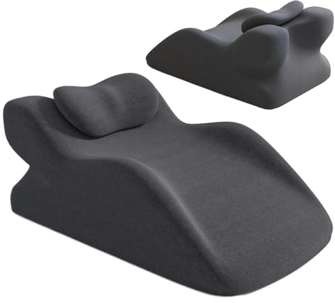 Coussin cale de lit - Coussin d'inclinaison - Ergonomique - Anti-glissement - Réduit les ronflements - Dos - Cou - Jambe - Douleur - Brûlures d'estomac - Soutien des chevilles - Soutien de la hauteur