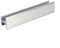 Emiif Zócalo de cocina Conector de esquina Gabinetes Base Conector 90 ° H 360 ° Plata Plinto Junta del panel (H-10cm)