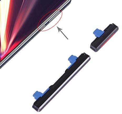 för Huawei P20 Pro strömbrytarknapp + volymkontrollknapp, sidoknapp på/av-knapp och byte av volymknapp
