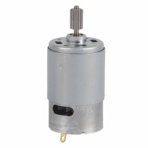 RS550 12 V Micromotore ad alta velocità per giocattoli elettrici auto bambini moto con 2 pezzi testa dentata Moto Elettrica (550-30000) Moto Giocattolo