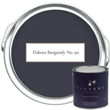 Victory Colours Dakota Burgundy | Dark Purple Paint - 2.5 Litres - Matt Emulsion