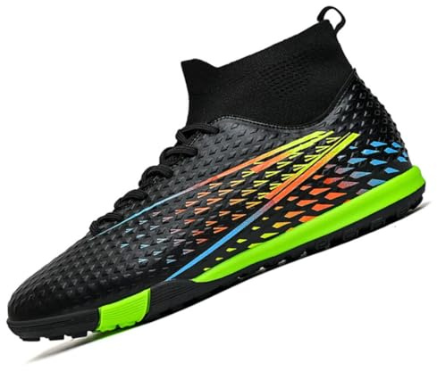 Chaussures de football pour hommes Chaussures montantes pour enfants pour gazon artificiel Chaussures d'athlétisme pour jeunes Chaussures d'intérieur Chaussures d'entraînement pour sports de plein