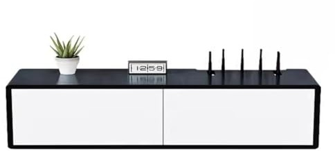 Moderno mobile TV StandWall Mounted Media Console con porte Grande Storage Entertainment Center per soggiorno e ufficio Eleganti mensole TV