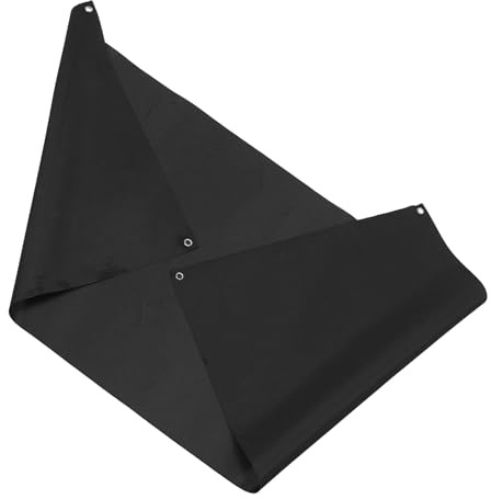 STOBAZA Rete di Sicurezza per Tiro L’Arco Nera 1 Mm Spessa, Rete da Battuta Resistente e Portatile, Paravento e Bersaglio Protettivo per Allenamento Outdoor e Competizioni