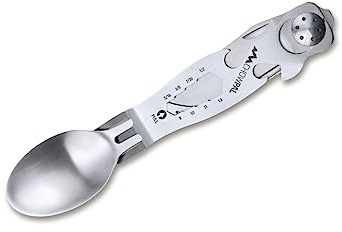 OUTDOOR EDGE Unisex Chow Pal Campingbesteck, silber, 16 5cm EU