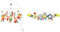 Fehn Musik Mobile Safari - Baby Einschlafhilfe Musikspielzeug mit süßen Tieren & Kinderwagenkette Baby Mobile Raupe COLOR Friends