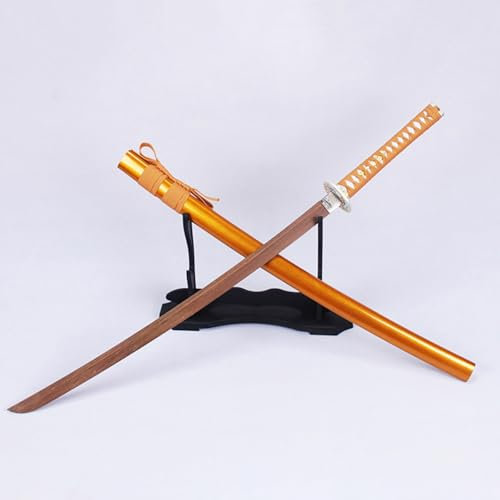 Épée de samouraï japonaise en bois,Bokken fait à la main,longueur totale 104 cm,Katana en bois avec fourreau pour cosplay,décoration,cadeau,kendo,arts martiaux,entraînement,accessoires,affichage