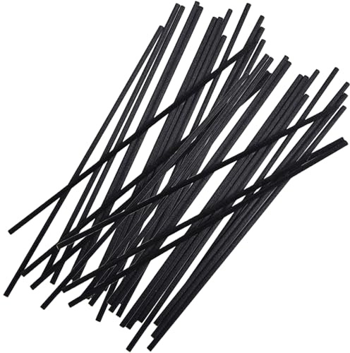 GARVALON 100 Varillas Difusoras De Fibra Ambientadores para El Hogar Varillas Aromáticas Volátiles Mechas De Aromaterapia Atadas A Mano