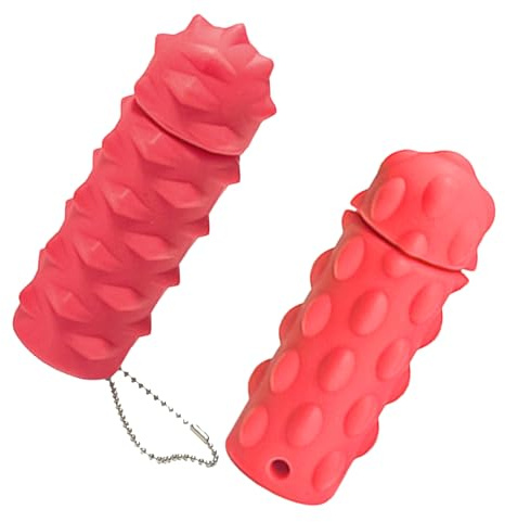WNXGNHO Llavero con Rodillo Puntiagudo para Aliviar Estrés Juguete Sensorial con Agarre Texturizado Colores Vibrantes Y Diseño Portátil Regalo Novedoso