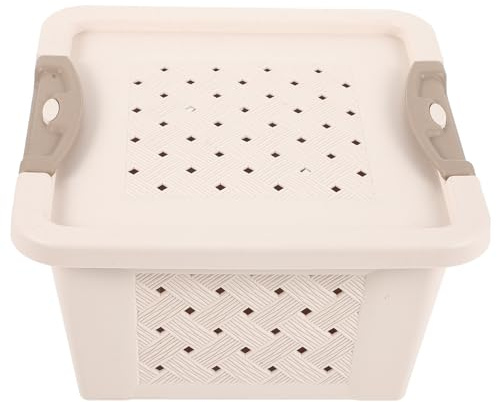 Hemobllo Breathable Hamster Carrier Box for Small Pets Handheld Outdoor Hamster Cage Plastic Storage Box for Travel and Pet Care