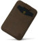 AKIELO Porte Cartes RFID Blocage avec Coffret Cadeau – Porte Cartes Compact et Fin – Portefeuille Homme Minimaliste (Charlie - Édition Moka Foncé)