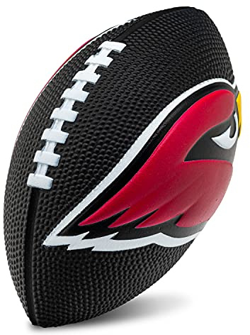 Franklin Sports NFL Arizona Cardinals Fußball – weicher Kinder-Fußball mit 3D-Logos – perfekt für Gameday und Heckklappen