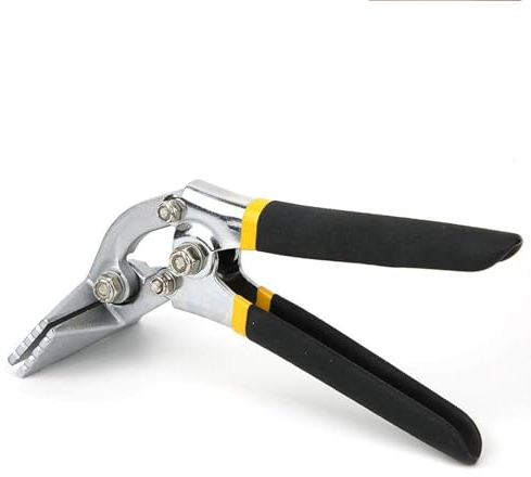 Chesoon Dobladora de Chapa Metálica, Alicates Ergonómicos Manuales para Doblar Metal, Herramienta de Splanamiento, Codo de 80mm, Resistente a La Oxidación y de por vida