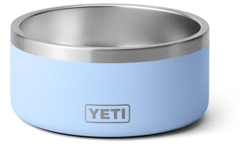 YETI Boomer 4, Stainless Steel, Non-Slip Dog Bowl, Holds 32 Ounces, Big Sky Blue