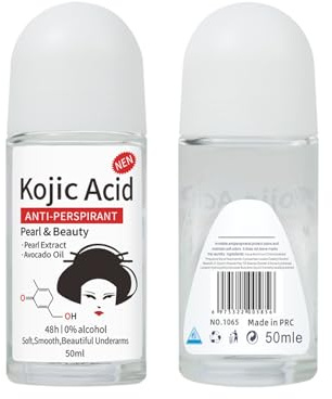 Roll On Déodorant Crème Antitranspirante - Protection 48H contre Sudor et Odeurs, Déodorant pour Femmes avec Crème Hydratante, Formule Douce 0% Alcool (1pcs)