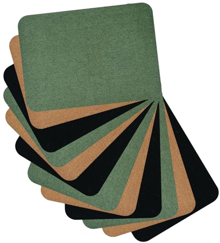 12 stycken lappar att stryka på i 3 färger, stryklappar, lappar för jeans, kläder, skor, hattar, reparationssats, tygapplikation