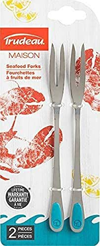 Trudeau Seafood Forks, One Size, Tropical