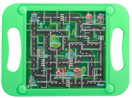JAWSEU Giocattolo del Labirinto, Gioco del Labirinto della Palla, Bambini imparano Balance Ball, Palm Maze Game Toy Puzzle per Bambini, Regalo per Ragazze Ragazzi Pensiero Logico Gioco