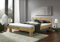 Futonbett Schlafzimmer Bett Wildeiche massiv Holz geölt Jenny 180 x 200 cm