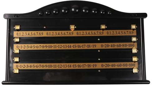 NIEI Billard Scoreboard Snooker Score Recorder Billard Club Game Recording Board Calculation Number Billard Accessoires