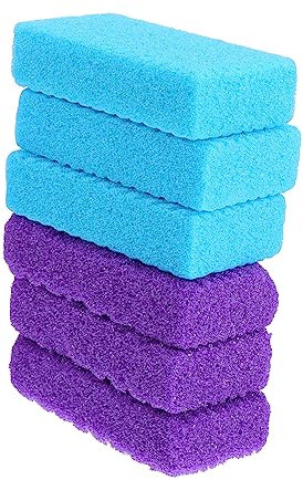 Healvian 6pezzi Pietra Pomice Per Piedi Spugna Esfoliante Per Rimuovere La Morta Strumento Di Bellezza Per Unghie e Piedi Per Uso Familiare e Viaggi