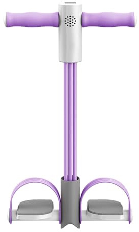 Extractor de Pedal con Correa de Yoga – Cuerda de tensión para conteo de Voz de Fitness, Equipo de Entrenamiento para Sentarse Resistente a desgarros Ejercicio Central, Entrenamiento e