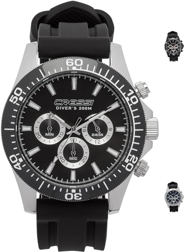 Cressi Nereus Watch - Unisex Erwachsene Watch Professionelle Taucheruhren, Einheitsgröße