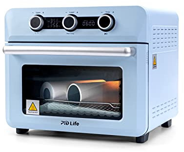 PYD Life Sublimation Ofen Maschine 25L 110V 1600W Hellblau Umluftofen Sublimation Blanks Tassen Becher Wasserflaschen Druck Bulk