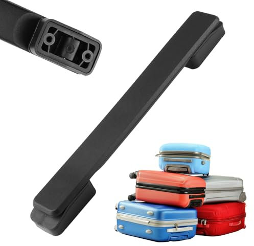 Koffergriff, Kunststoff Gepäckgriff, Koffergriffe Ersatz, Gepäck Koffer Griff, 20cm Länge, für Koffer Box, Reisekoffer, Gepäckkoffer, Werkzeugkoffer (Schwarz)