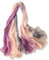 YFZYT Plain Farbe Seiden-Schal für Damen mit Feder Stickerei Muster/Elegantes Accessoire für Frauen/Seiden-Schal/Halstuch/Schulter-Tuch/Schal Chiffon Stola Scarves - Farbverlauf Farbe#8