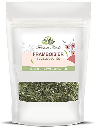 Herbes du Monde - Tisane Feuilles de Framboisier 40g | Infusion Naturelle Bien-Être Féminin | Soulage les Règles Douloureuses et Prépare à l’Accouchement | Produit Pur Sans Additifs