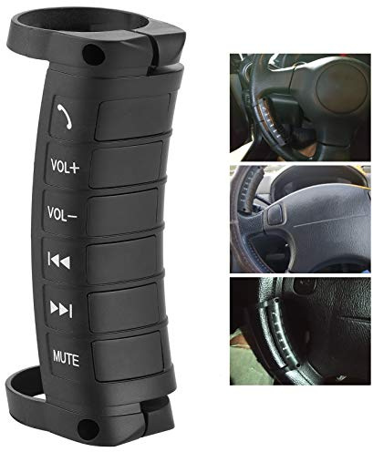 Fjärrkontroll mediaknapp för trådlös bärbar ratt bluetooth bil fjärrkontroll telefonsamtal musikkontroll dubbel din navigering universell DVD-kontroll