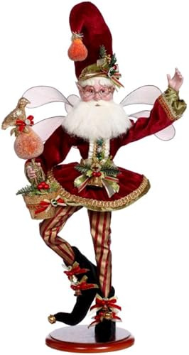 Mark Roberts Christmas 2024 Patridge in A Pear Tree Fairy On Base - 23 Inches, 51-45300-CE