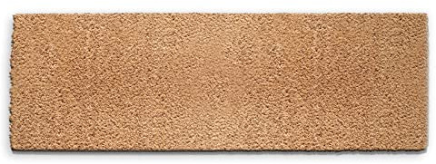 Hairyworm Rectangle Coir Doormat (60cm x 180cm) Medium, Entrance Front Door Mat, Coconut Core Fibre Heavy Duty Mat, Rug, Doorway Indoor Natural Coir Mat Ultra Wide