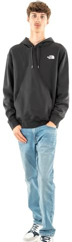THE NORTH FACE NF0A89ESJK3 M Essential Relaxed Hoodie Sweatshirt Herren TNF Black Größe XL