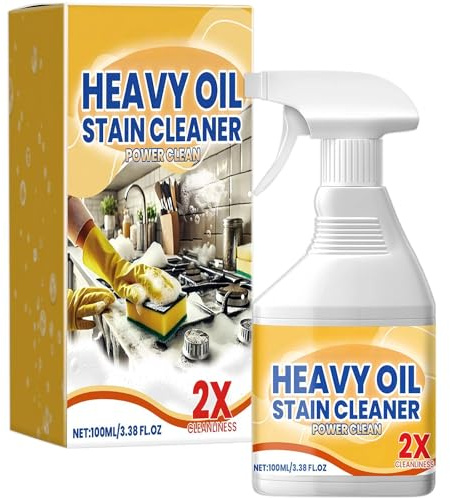 Heavy Oil Stain Cleaner Grease Remover, Multipurpose Kitchen Cleaner Spray, Kitchen Spray, For Countertops, Ovens, And Appliances
