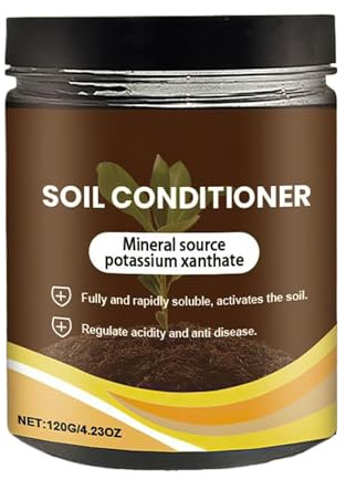 Generico Attivatore del Suolo - 120g Aumenta l'Assorbimento dei Nutrienti,Attivatore del Terreno per Ridurre l'Accumulo di Sali - Per Giardino Serra Balcone Giardinieri Domestici Paesaggisti