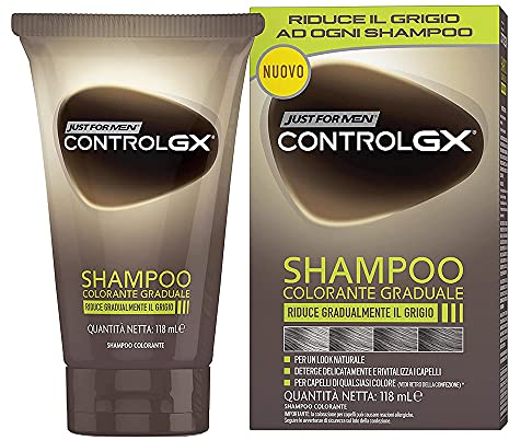 Just for Men ControlGX Grau Reduzierung Shampoo - 5 Unzen, 4er-Pack