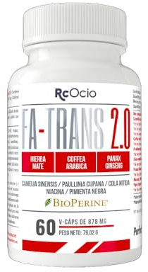 Suplemento Termogénico Dietetico | Ayuda a la Definicion Corporal | complemento Alimenticio Para Hombre y Mujer | Mas Energia menos Calorias