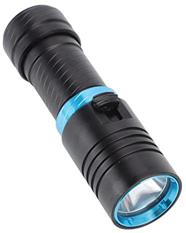 Lampe de Poche de Plongée 5000LM, IPX8 100m sous l'eau, Gradable à L'infini, Perles LED L2, Lampes de Plongée sous-Marine avec Boîtier étanche, Large Gamme D'applications