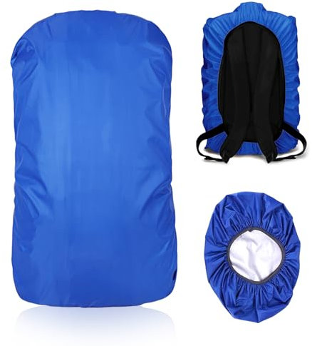Zerquell Housse de Sac à Dos Imperméable, 40L-45L, Housse de Pluie imperméable pour Sac à Dos, Housse de Protection Couverture Anti Pluie Poussière pour la randonnée, Le Camping, Les Voyages, Le vélo