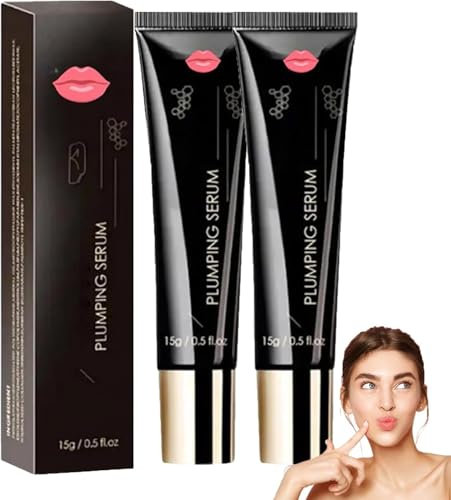 2Pcs Plumpify Plumping Serum Oil, Plumpify Lip Oil Plumper, PLUMPIFY Lip Boosting Serum, Natural Lips Plumping Serums, Hydrating and Nourishing Lips Oils, Reduce Fine, Moisturizing and Non-Sticky