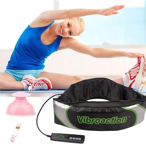 JuanNest Electric Slimming Belt in Waist, Slimming Machine, Weight Losing Fitness Vibrating Tool for Waist, Belly,Tummy, Hip, Arm, Leg Weight Loss,Belly Fat Burner for Men,Fitness Massage Belts