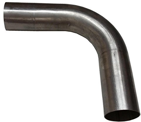 90 Grad Edelstahl Bogen Ø 40mm Auspuffbogen Rohrbogen ungeweitet