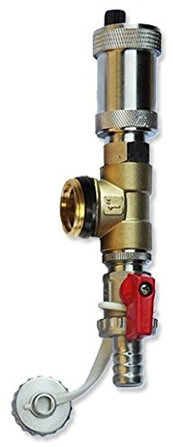 Verteiler Entlüftungsgruppe mit Füll- und Entleerhahn für Heizungsverteiler