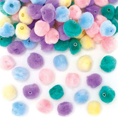 Baker Ross AX897 Pompons en perles - Paquet de 100